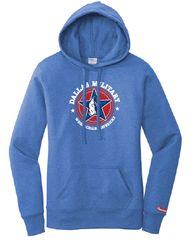NWBA Officially Licensed - Dallas Military Wheelchair Mavericks - Women's Fleece Hoodie