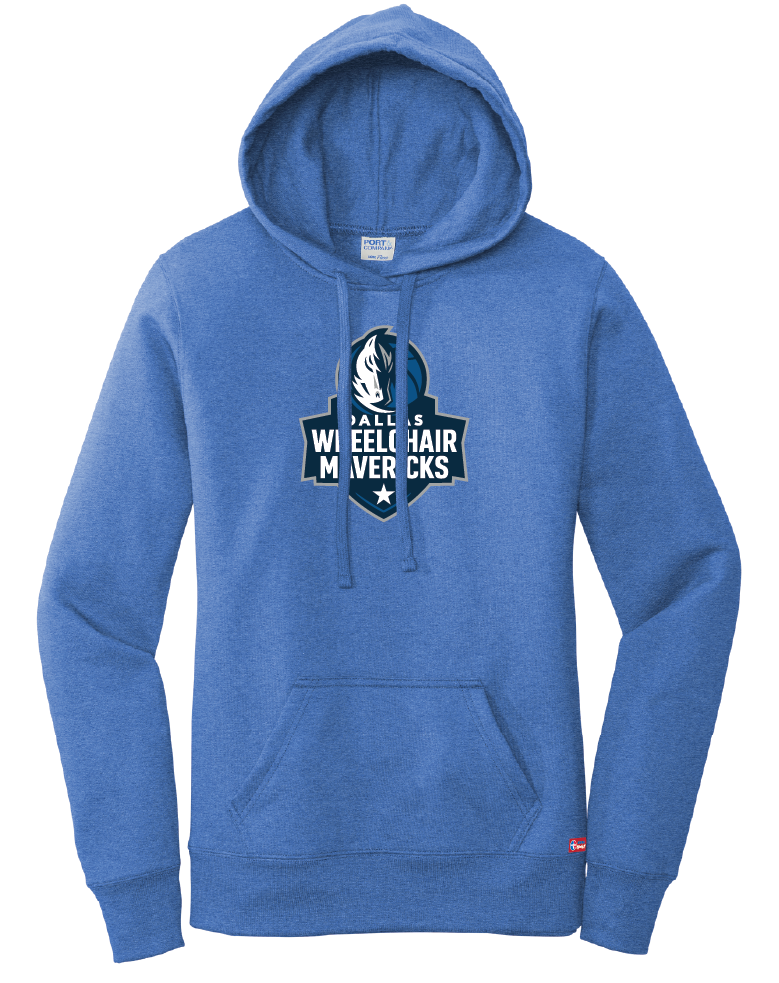 NWBA Officially Licensed - Dallas Wheelchair Mavericks - Women's Fleece Hoodie