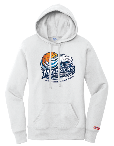 NWBA Officially Licensed - Dallas Jr Wheelchair Mavericks - Women's Fleece Hoodie