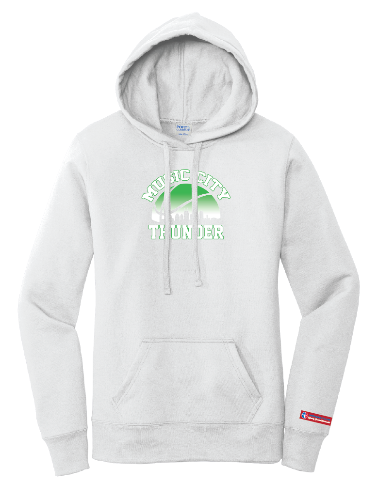 NWBA Officially Licensed - Music City Thunder - Women's Fleece Hoodie
