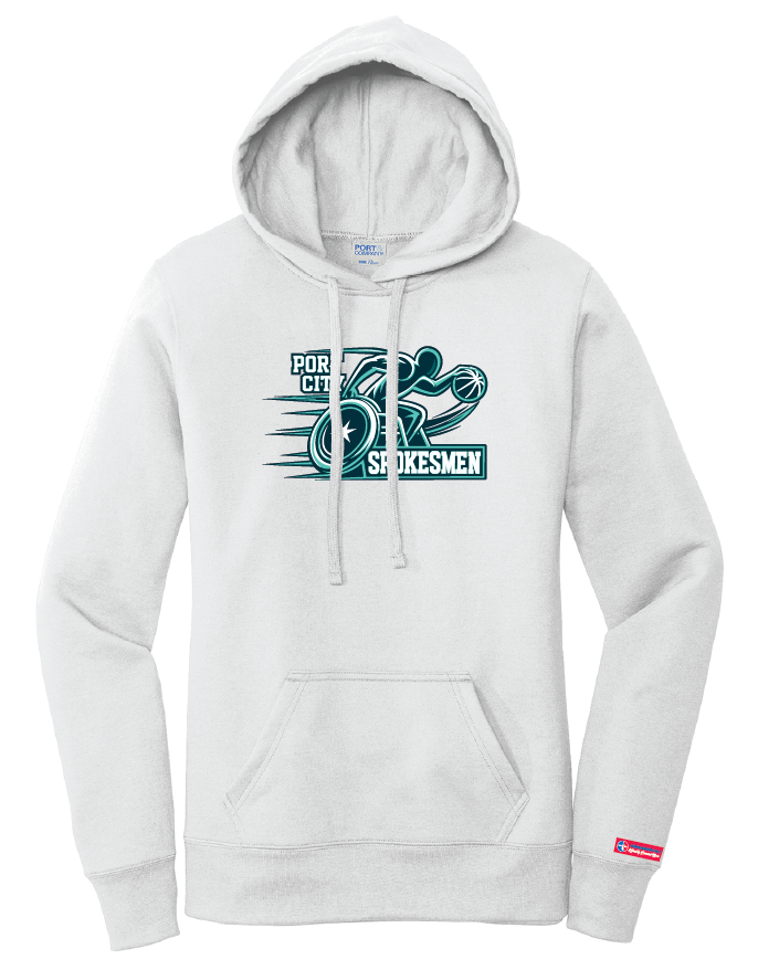 NWBA Officially Licensed - Port City Spokesmen - Women's Fleece Hoodie