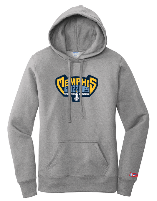 NWBA Officially Licensed - Memphis Rollin' Grizzlies - Women's Fleece Hoodie