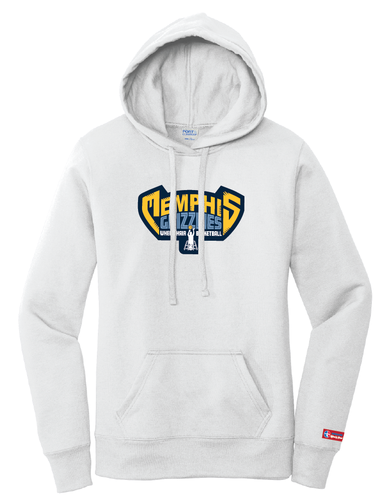 NWBA Officially Licensed - Memphis Rollin' Grizzlies - Women's Fleece Hoodie