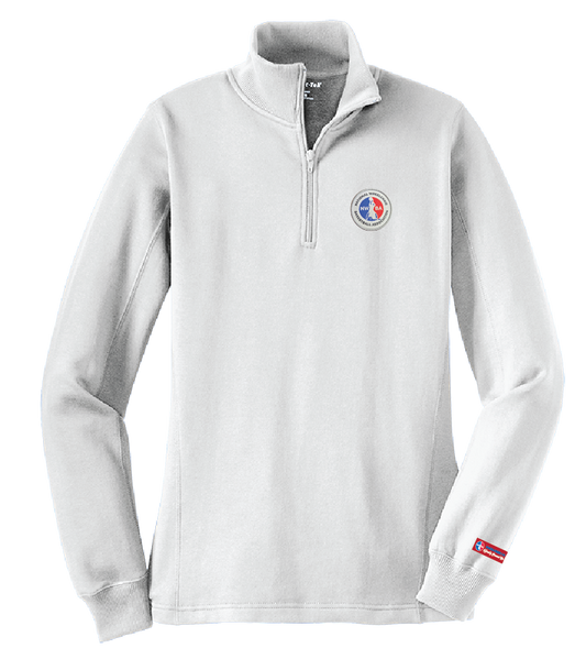 NWBA Officially Licensed - 1/4 ZIP FLEECE PULLOVER - WOMEN'S