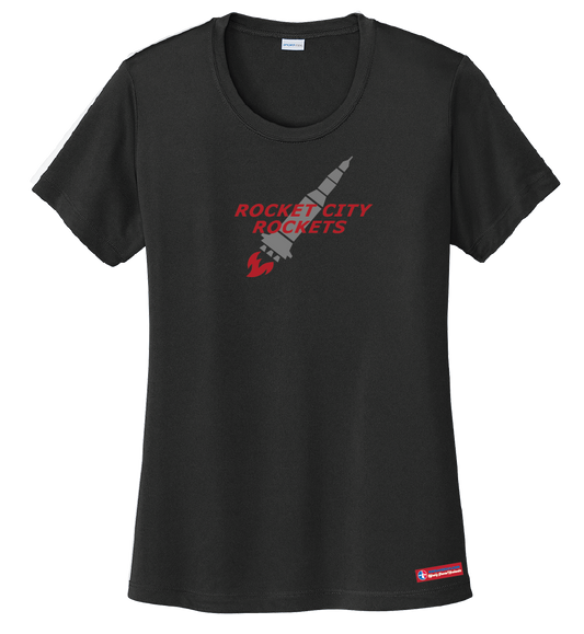 NWBA Officially Licensed - Rocket City Rockets - Women's - T-Shirt - Performance