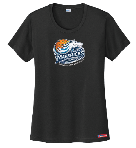NWBA Officially Licensed - Dallas Jr Wheelchair Mavericks - Women's - T-Shirt - Performance