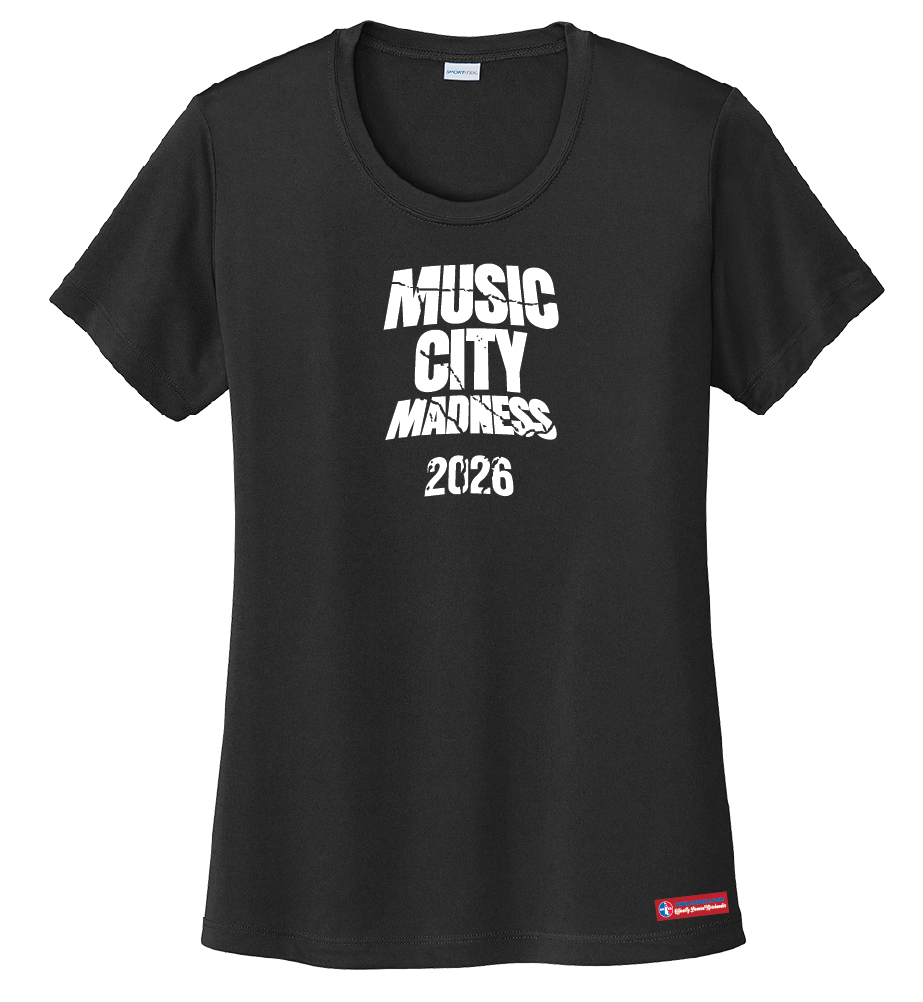 NWBA Officially Licensed - 2026 Music City Madness - Women's - T-Shirt - Performance
