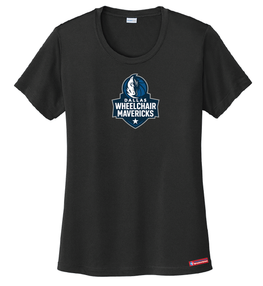 NWBA Officially Licensed -Dallas Wheelchair Mavericks - Women's - T-Shirt - Performance
