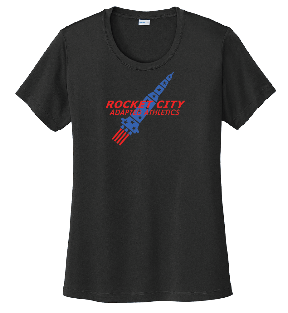 NWBA Officially Licensed - Rocket City Rockets 250 USA EDITION - Women's - T-Shirt - Performance