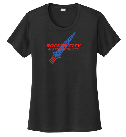 NWBA Officially Licensed - Rocket City Rockets 250 USA EDITION - Women's - T-Shirt - Performance