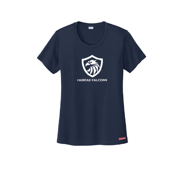 NWBA Officially Licensed - Fairfax Falcons - Women's Performance T-Shirt