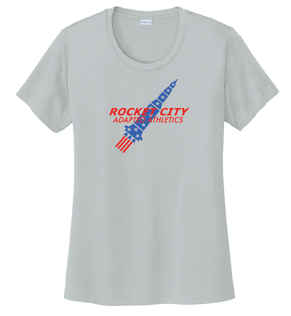 NWBA Officially Licensed - Rocket City Rockets 250 USA EDITION - Women's - T-Shirt - Performance