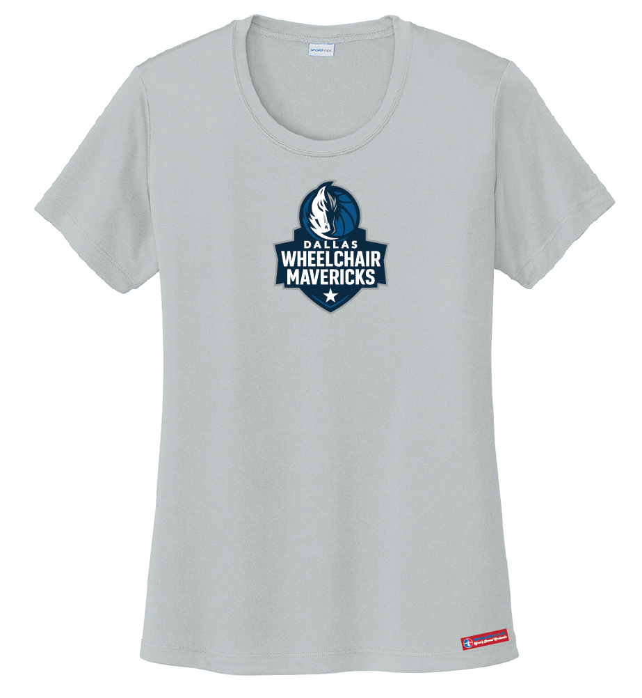 NWBA Officially Licensed -Dallas Wheelchair Mavericks - Women's - T-Shirt - Performance