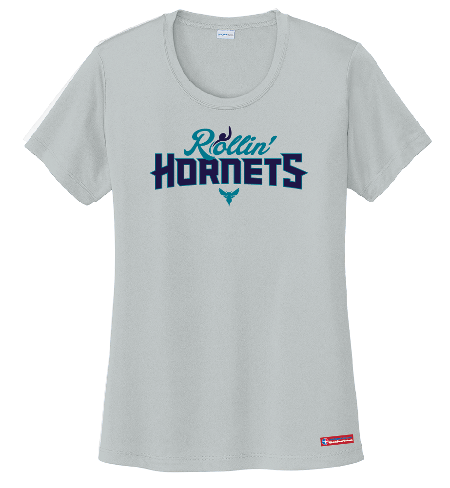 NWBA Officially Licensed - Rollin' Hornets - Women's - T-Shirt - Performance