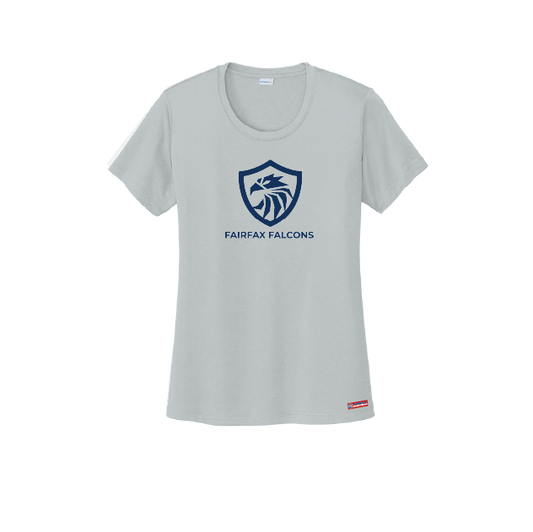 NWBA Officially Licensed - Fairfax Falcons - Women's Performance T-Shirt