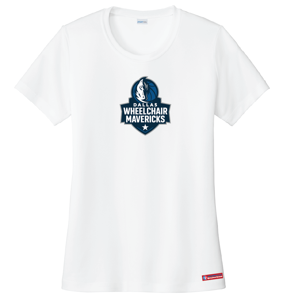 NWBA Officially Licensed -Dallas Wheelchair Mavericks - Women's - T-Shirt - Performance