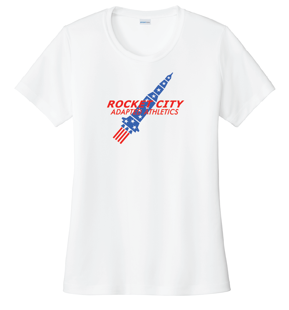 NWBA Officially Licensed - Rocket City Rockets 250 USA EDITION - Women's - T-Shirt - Performance