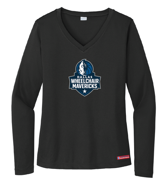 NWBA Officially Licensed - Dallas Wheelchair Mavericks - Women's - L/S T-Shirt - Performance