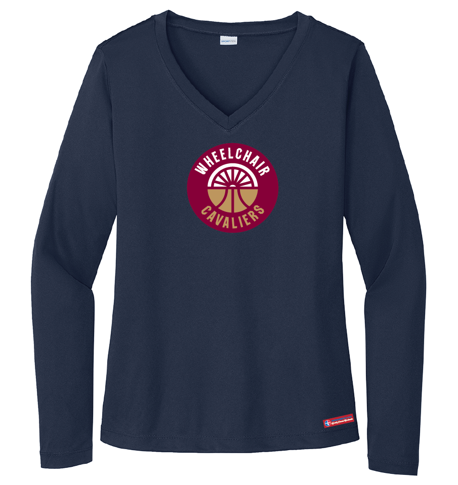 NWBA Officially Licensed - Cleveland Wheelchair Cavaliers - Women's - L/S T-Shirt - Performance