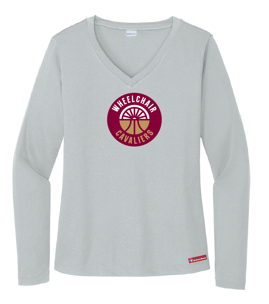 NWBA Officially Licensed - Cleveland Wheelchair Cavaliers - Women's - L/S T-Shirt - Performance