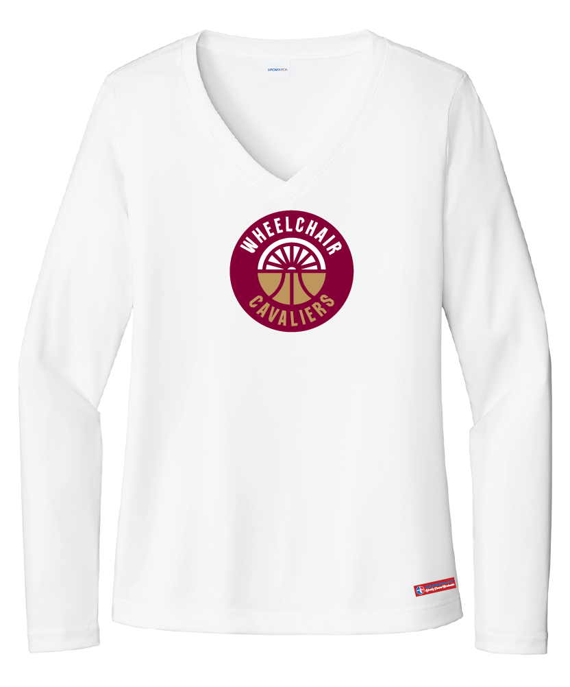 NWBA Officially Licensed - Cleveland Wheelchair Cavaliers - Women's - L/S T-Shirt - Performance