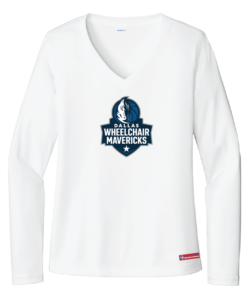 NWBA Officially Licensed - Dallas Wheelchair Mavericks - Women's - L/S T-Shirt - Performance