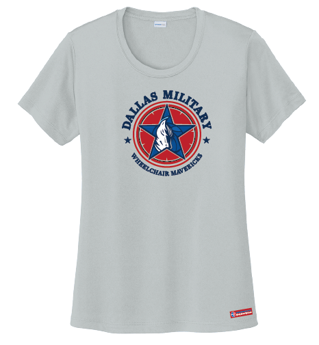 NWBA Officially Licensed - Dallas Military Wheelchair Mavericks - Women's - T-Shirt - Performance