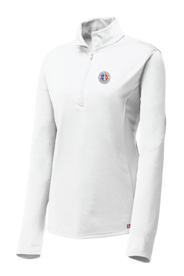 NWBA Officially Licensed - Woven Applique NWBA Logo Women's 1/4 Zip