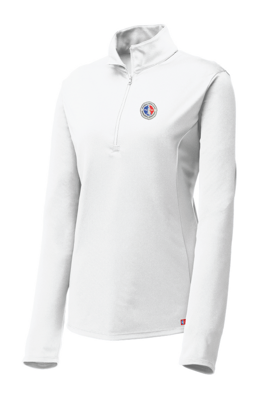 NWBA Officially Licensed - Woven Applique NWBA Logo Women's 1/4 Zip