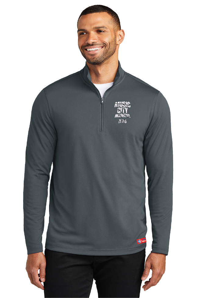 NWBA Officially Licensed - 2026 Music City Thunder - Men's Performance 1/4 ZIP