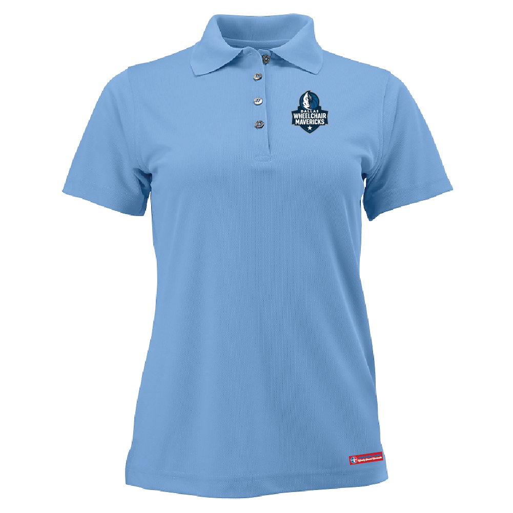 NWBA Officially Licensed: Dallas Wheelchair Mavericks - Women's - Performance Polo