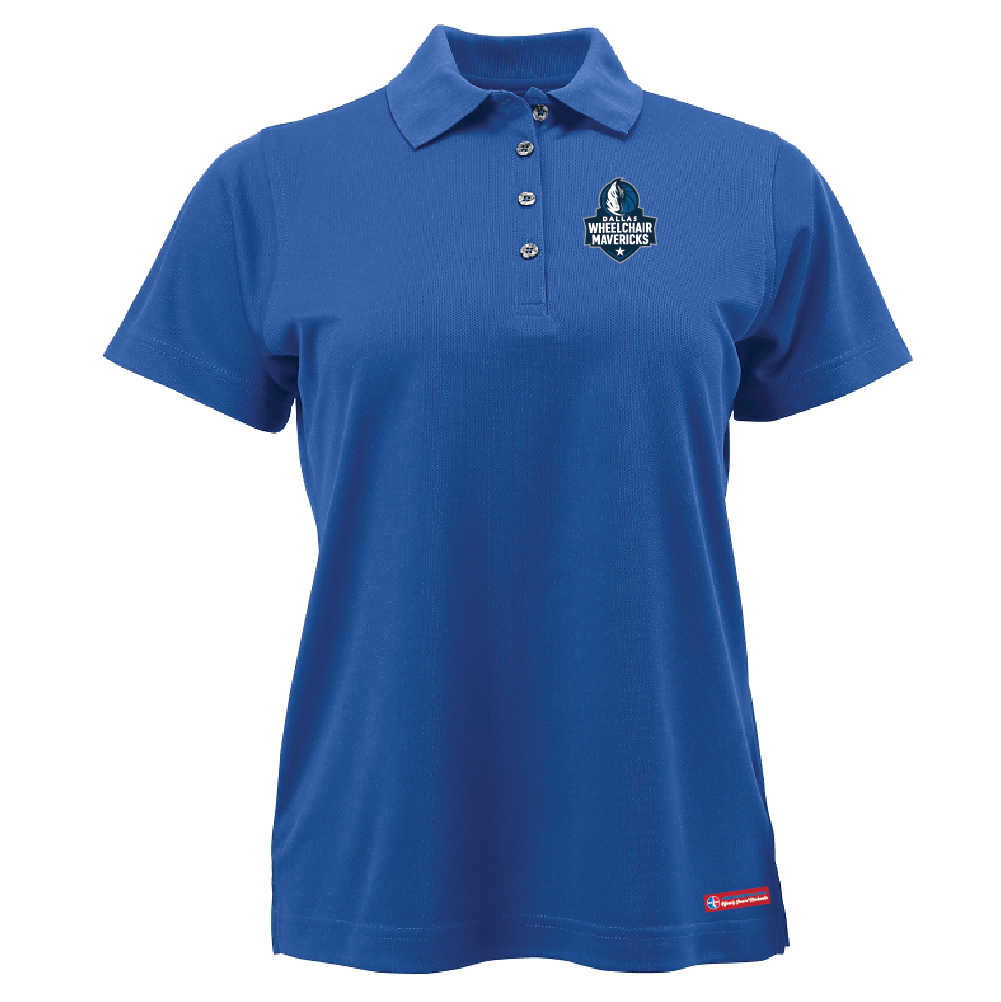 NWBA Officially Licensed: Dallas Wheelchair Mavericks - Women's - Performance Polo