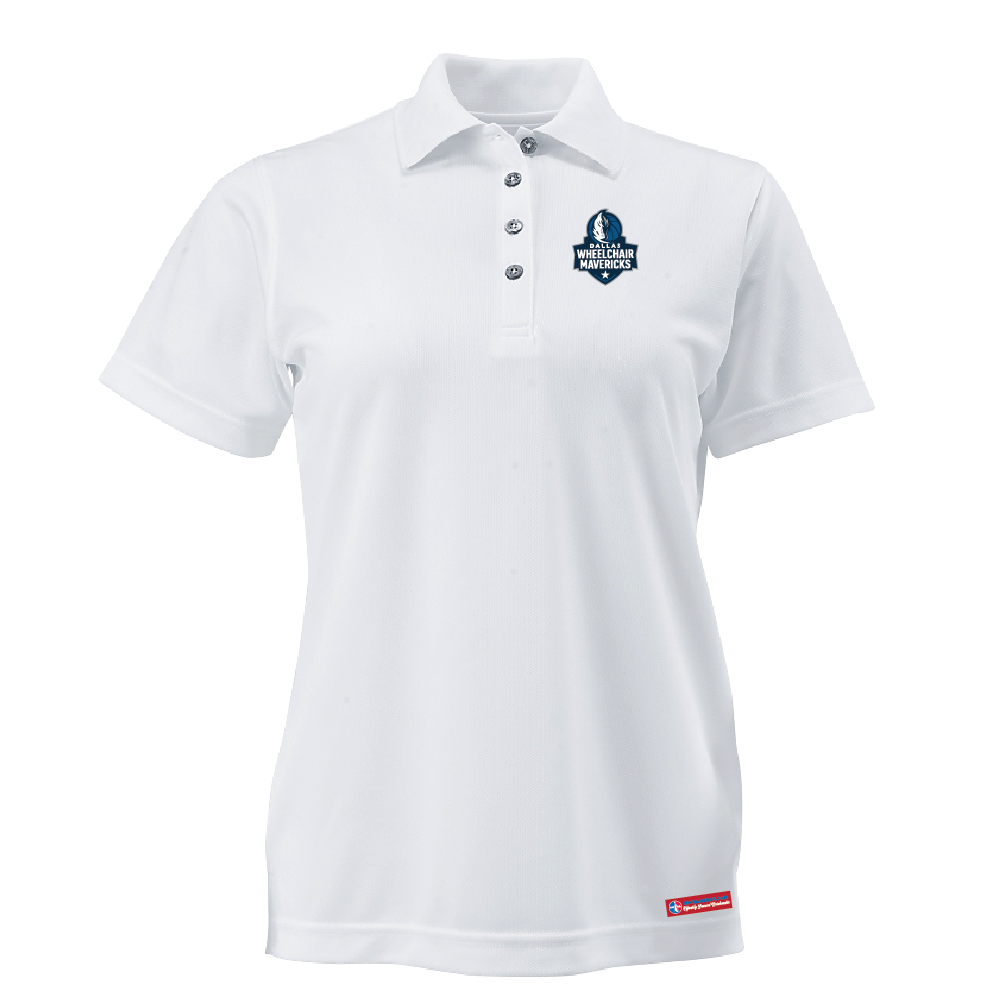 NWBA Officially Licensed: Dallas Wheelchair Mavericks - Women's - Performance Polo