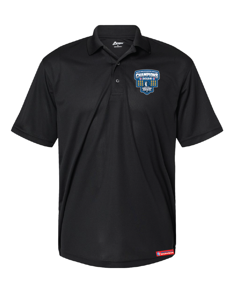 NWBA Officially Licensed – Dallas Wheelchair Mavericks – 2026 National Champions – Men’s Performance Polo
