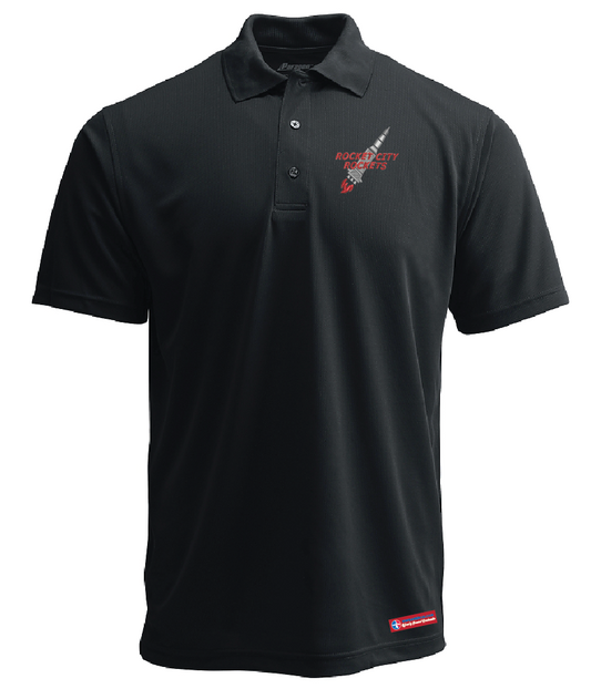 NWBA Officially Licensed:  Rocket City Rockets - Men's - Performance Polo
