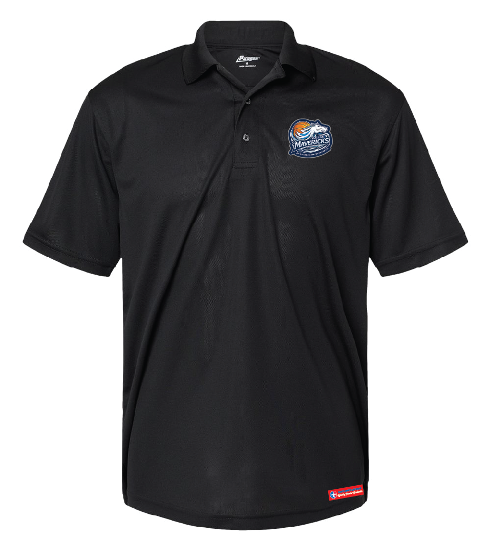 NWBA Officially Licensed: Dallas Jr Wheelchair Mavericks - Men's - Performance Polo