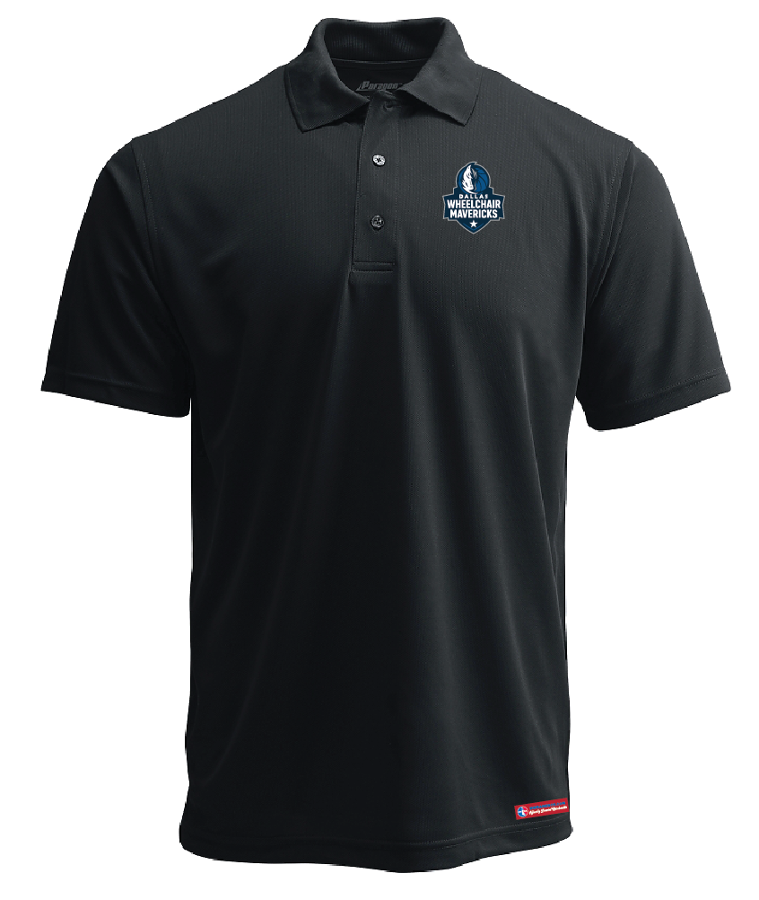 NWBA Officially Licensed: Dallas Wheelchair Mavericks - Men's - Performance Polo