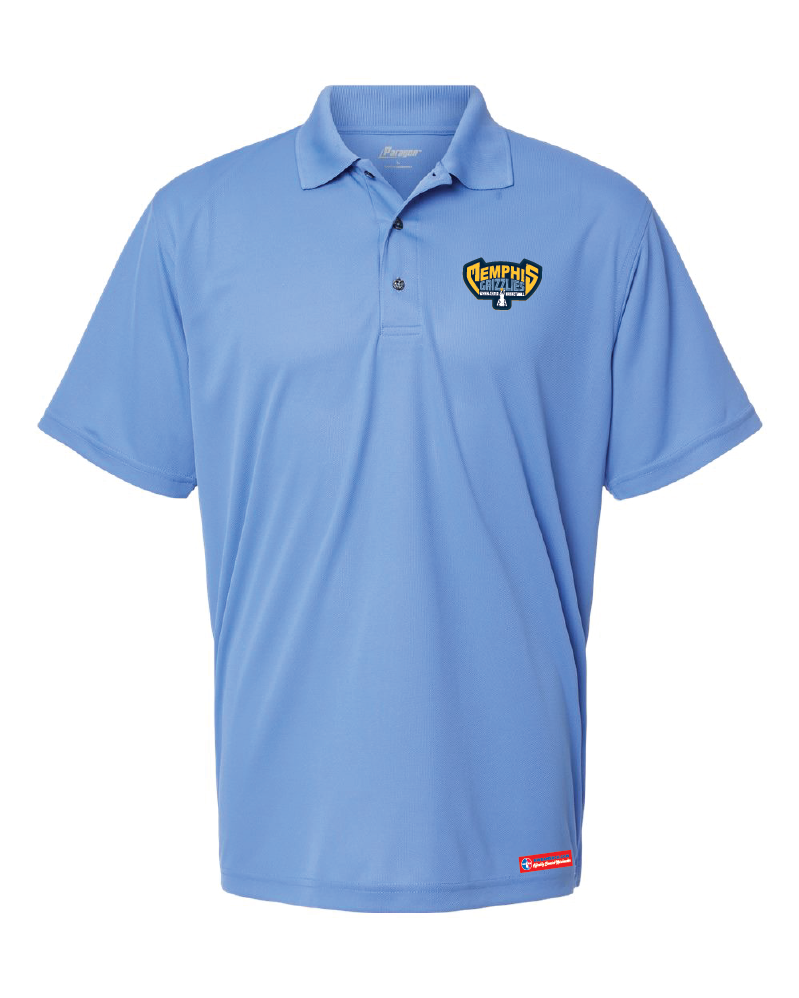 NWBA Officially Licensed: Memphis Rollin' Grizzlies - Men's - Performance Polo