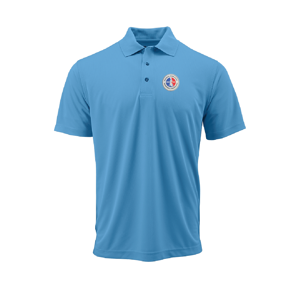 NWBA Officially Licensed:  Men's Performance Polo