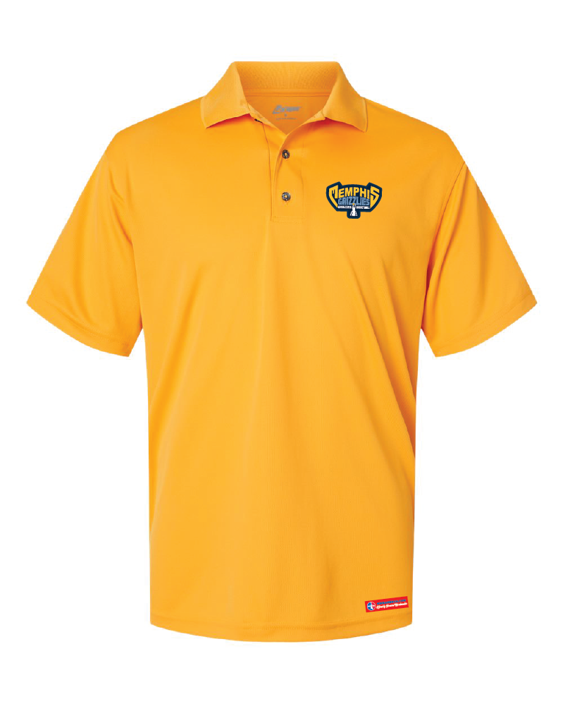 NWBA Officially Licensed: Memphis Rollin' Grizzlies - Men's - Performance Polo