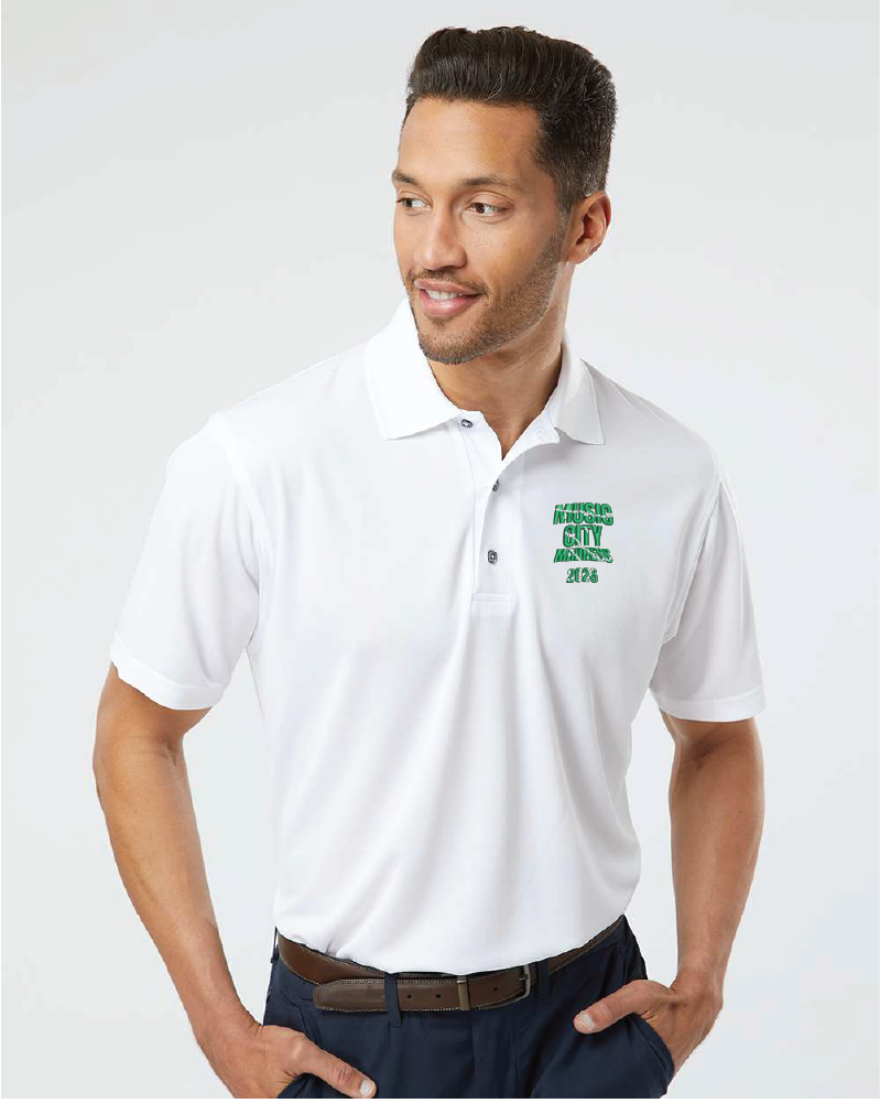 NWBA Officially Licensed: 2026 Music City Madness - Men's - Performance Polo