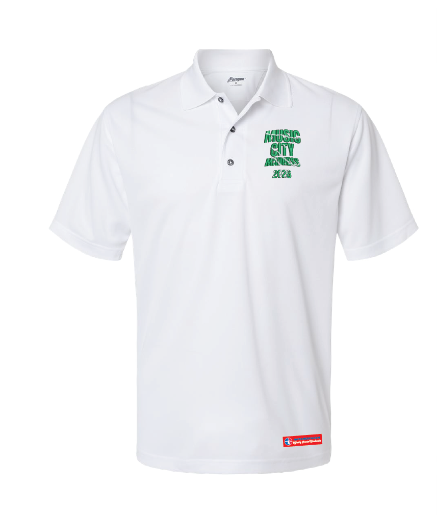 NWBA Officially Licensed: 2026 Music City Madness - Men's - Performance Polo