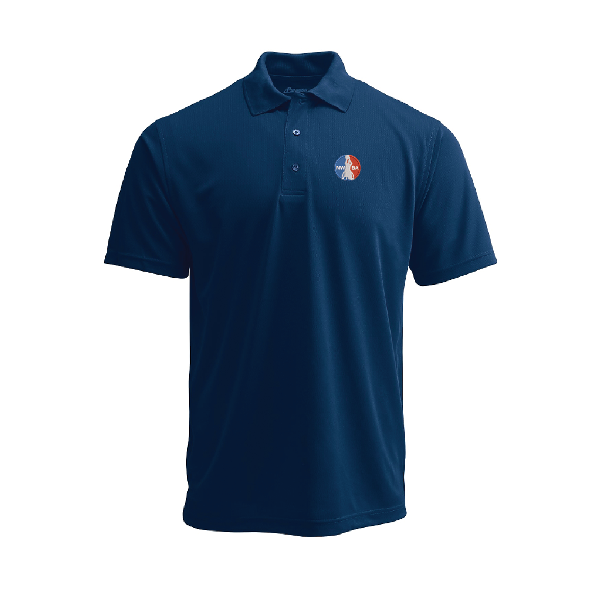 NWBA Officially Licensed:  Men's Performance Polo