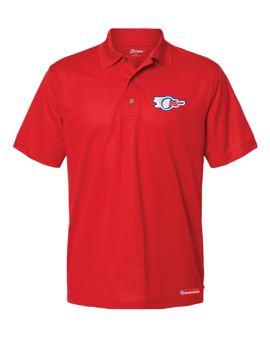 NWBA Officially Licensed: Detroit Wheelchair Pistons - Men's - Performance Polo