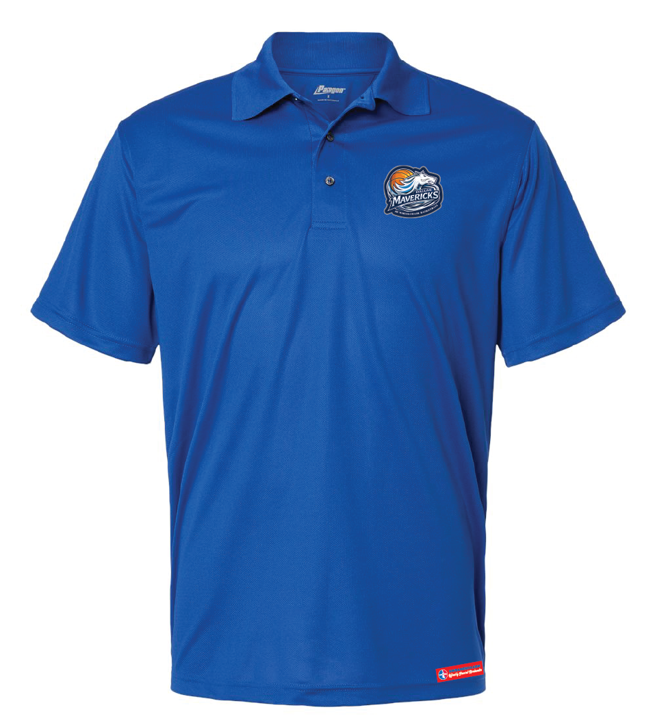 NWBA Officially Licensed: Dallas Jr Wheelchair Mavericks - Men's - Performance Polo