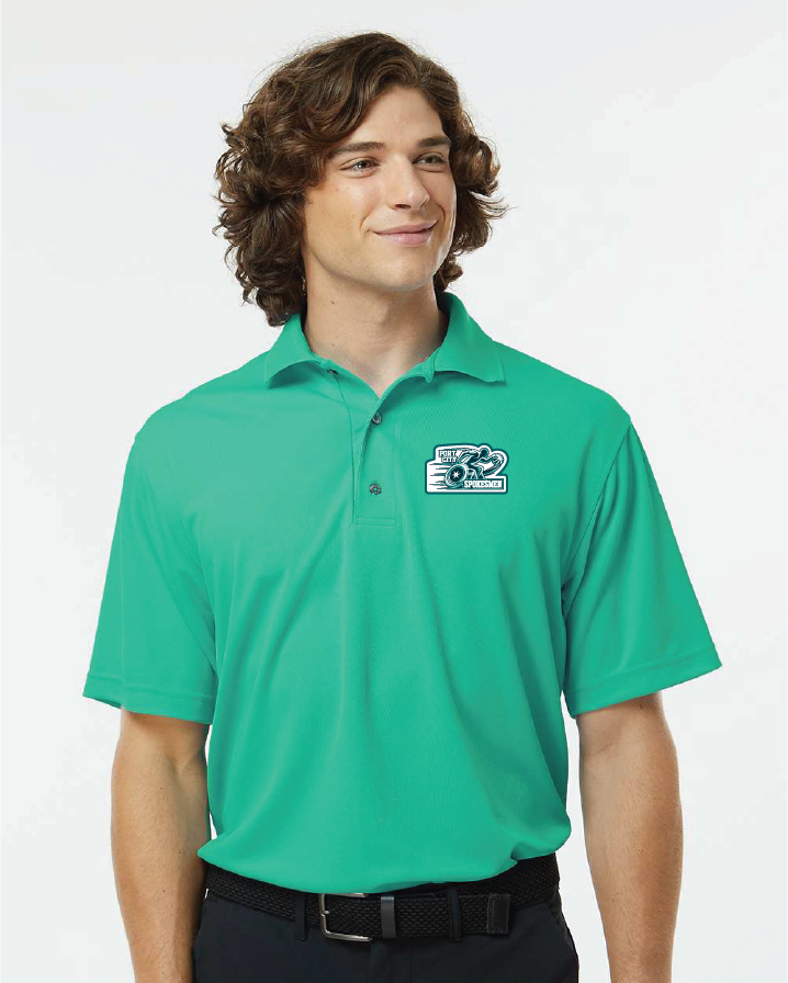 NWBA Officially Licensed - Port City Spokesmen - Men's Performance Polo