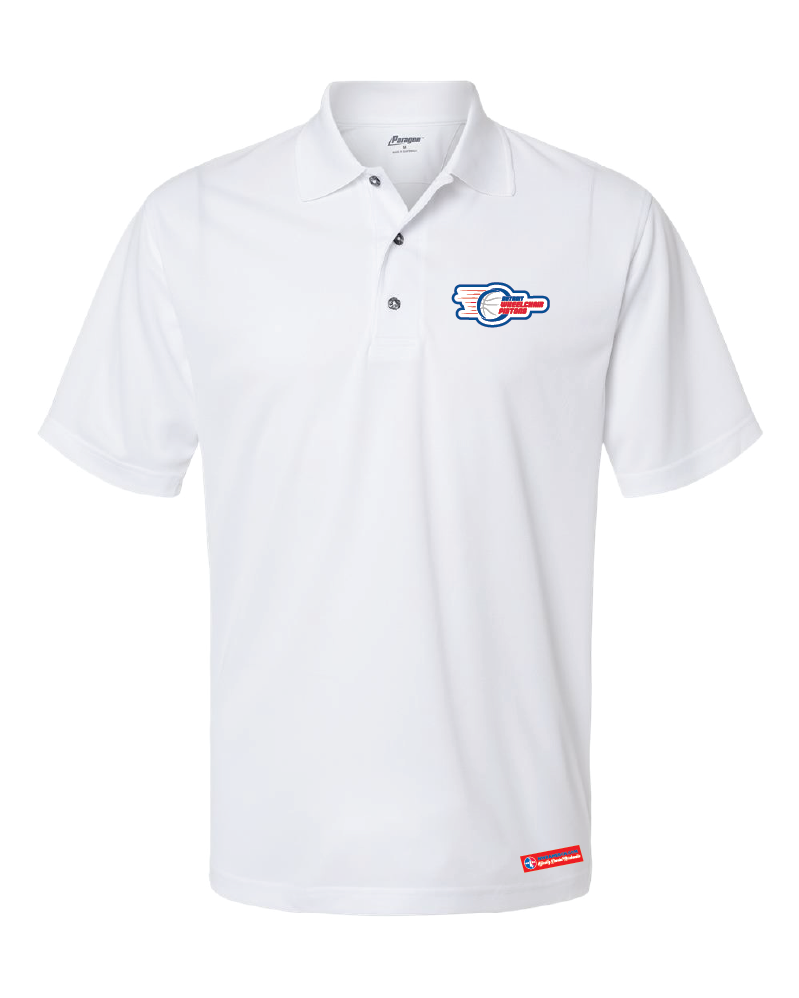 NWBA Officially Licensed: Detroit Wheelchair Pistons - Men's - Performance Polo