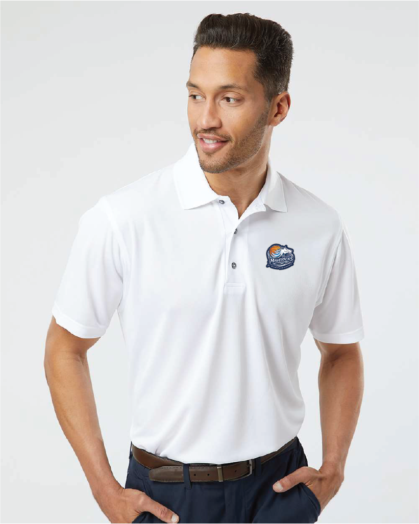 NWBA Officially Licensed: Dallas Jr Wheelchair Mavericks - Men's - Performance Polo