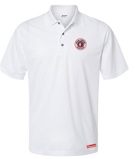 NWBA Officially Licensed: Dallas Military Wheelchair Mavericks - Men's - Performance Polo
