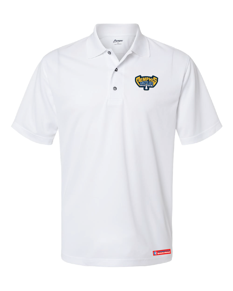 NWBA Officially Licensed: Memphis Rollin' Grizzlies - Men's - Performance Polo